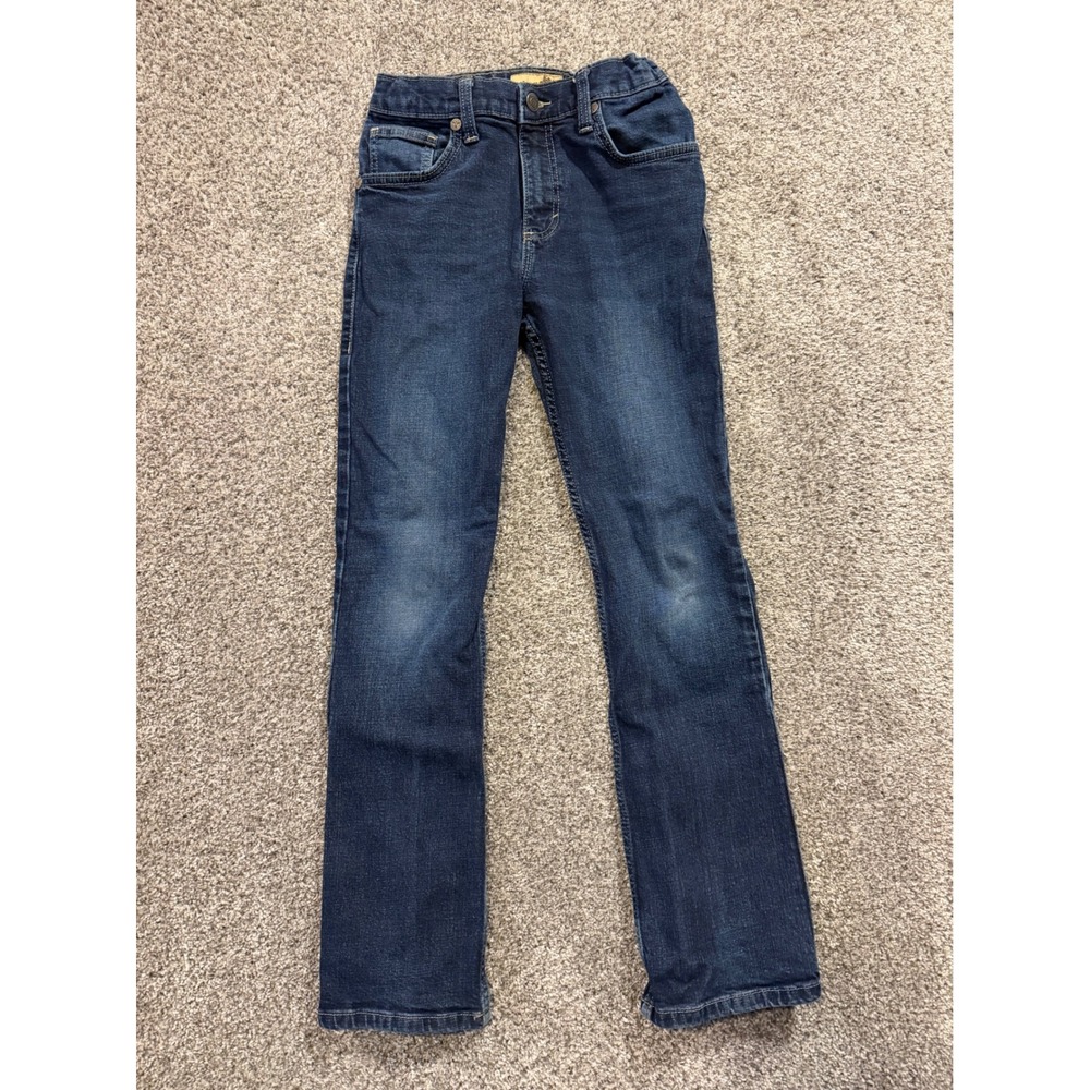 Wrangler 20X Jeans Kids 14 Regular Fit Dark Wash Denim Cowboy Rancher Farm9